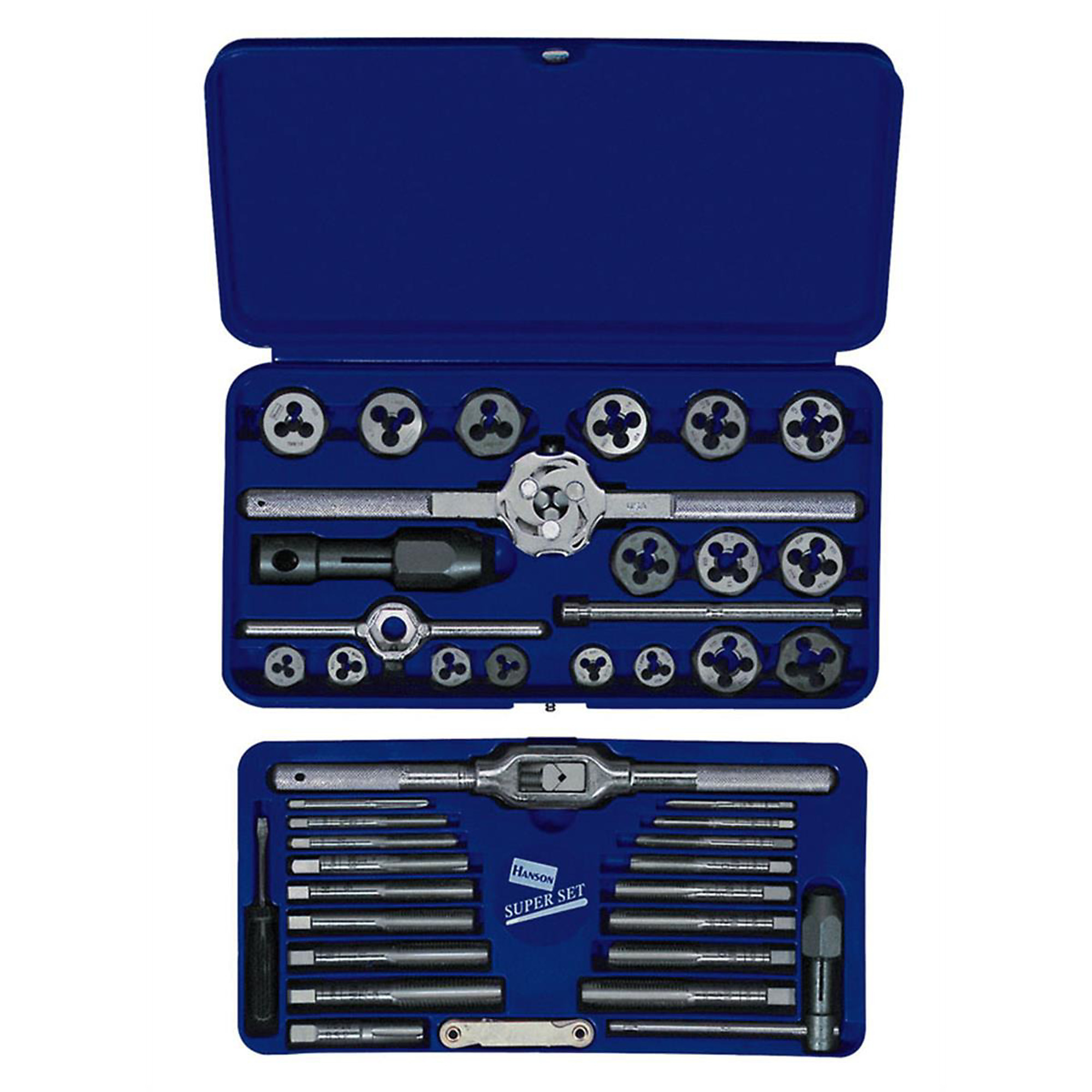 Hanson Tap and Die Set — 41-Pc., Metric, Model# HAN26317